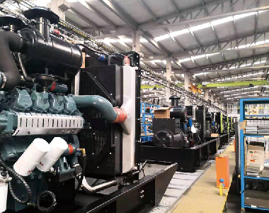 德科發(fā)電機(jī)批量出口中東市場(chǎng)